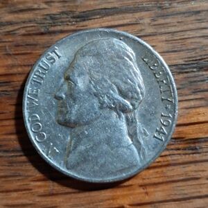 1941 S  Nickel Coin